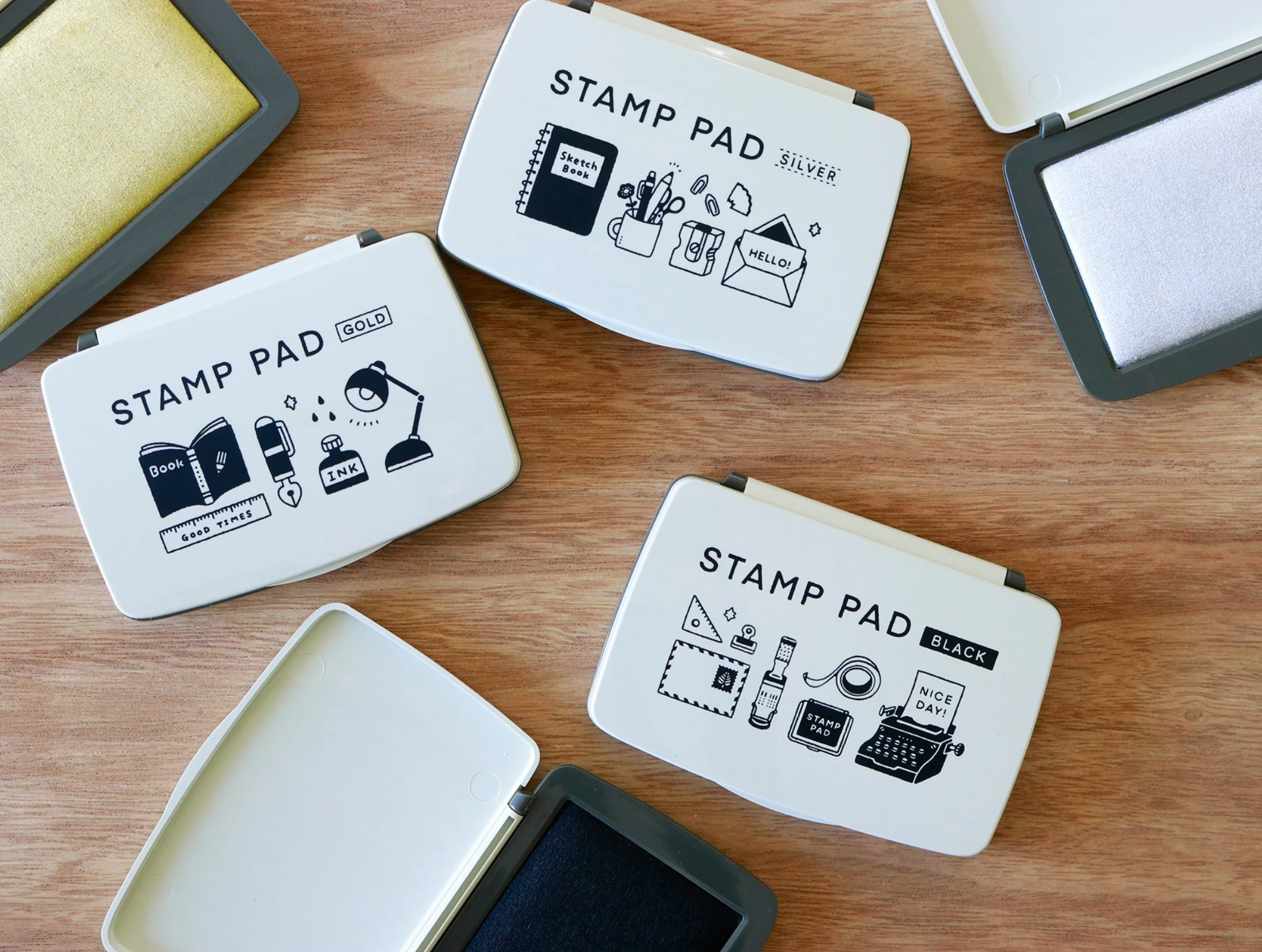Eric Small Things x Sanby Stamp Ink (Black) - Smidapaper Ikigai Shop