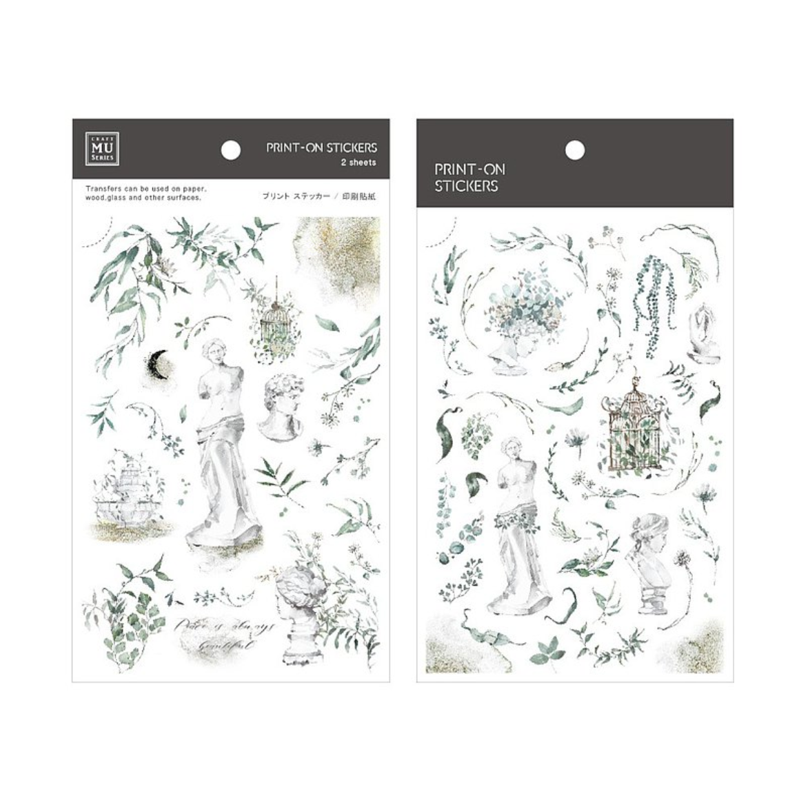 MU Print-On Stickers-146 Peace is Always Beautiful - Smidapaper Ikigai Shop