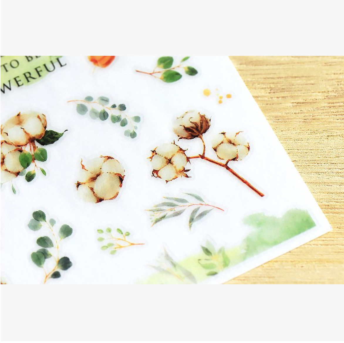 MU Print-On Stickers-144 To Be Soft - Smidapaper Ikigai Shop