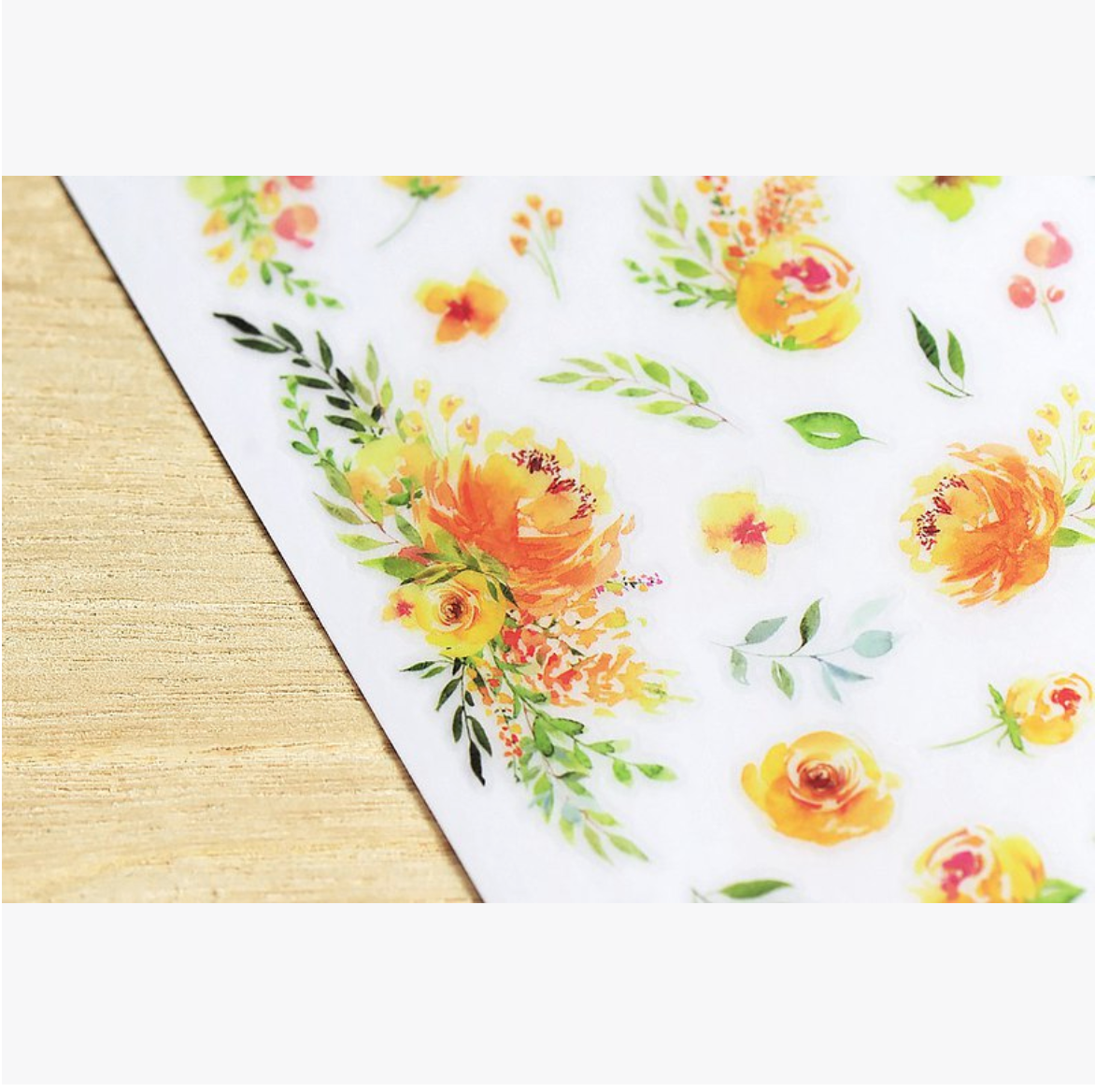 MU Print-On Stickers-143 A Flower Blossoms for its Own Joy - Smidapaper Ikigai Shop