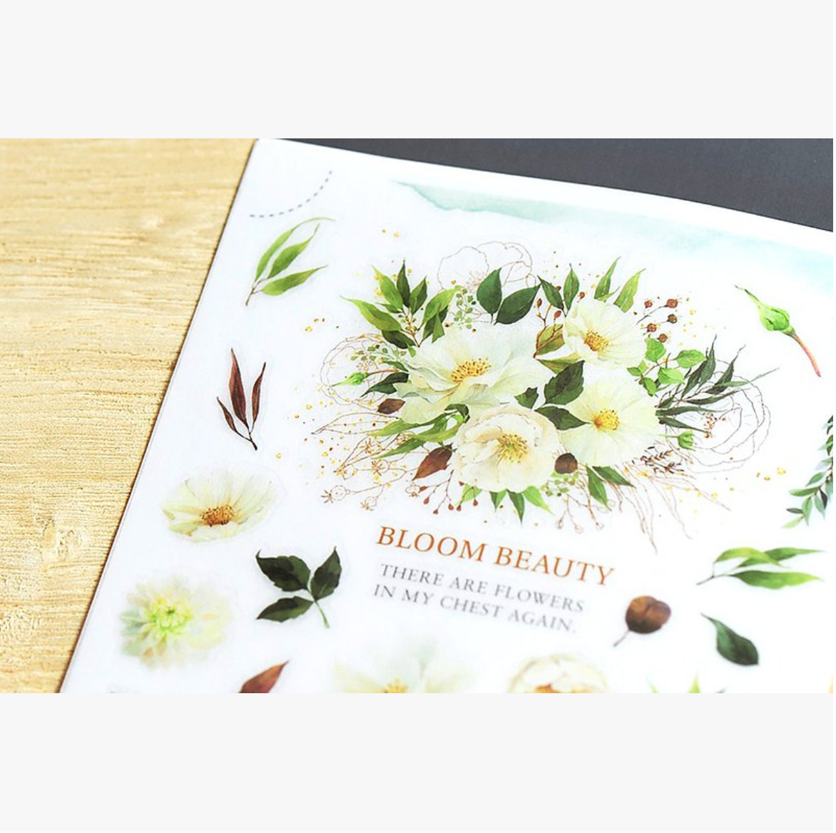 MU Print-On Stickers-141 Beautiful Blooms - Smidapaper Ikigai Shop