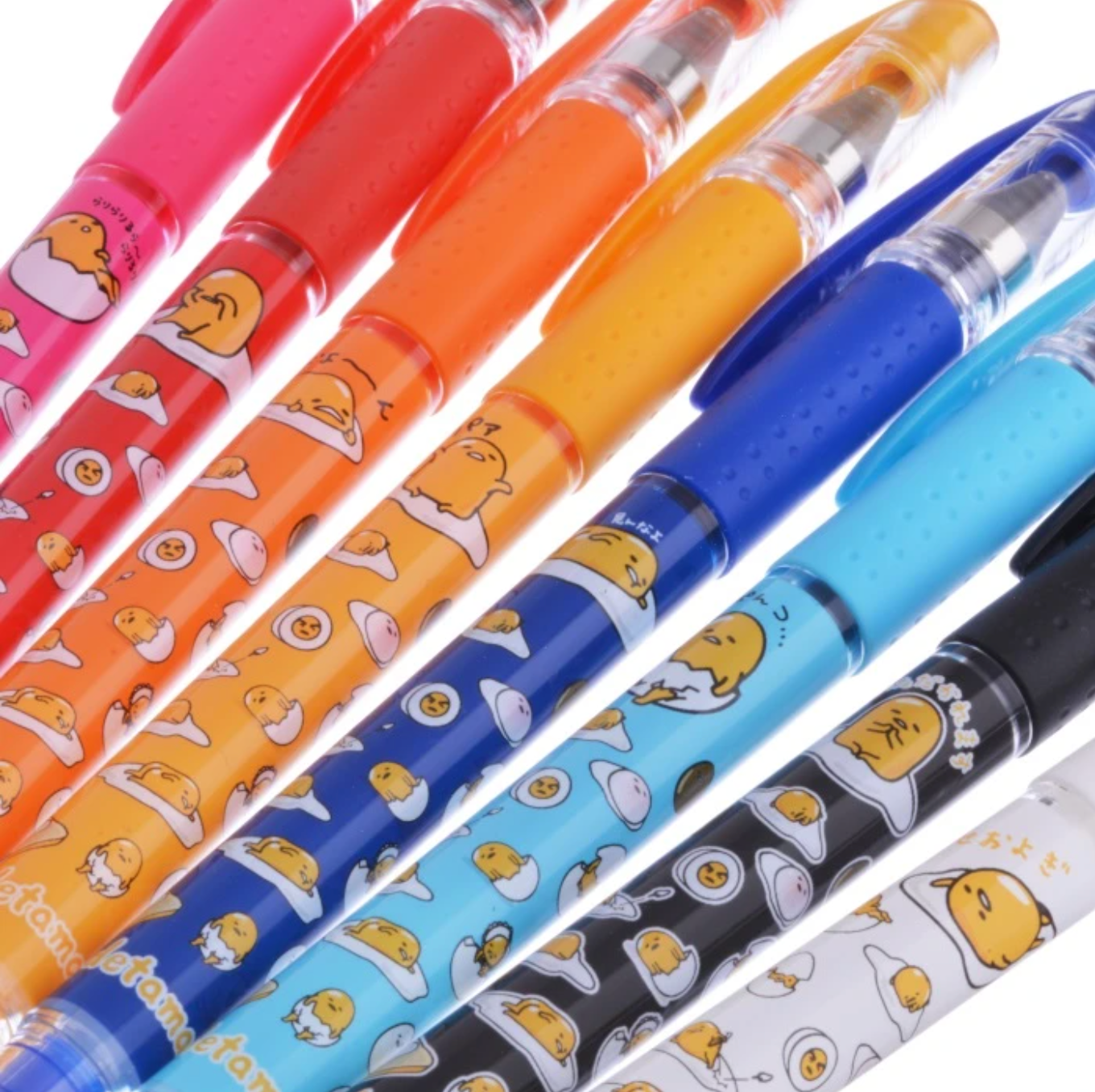 Uni-ball Signo DX Gudetama Gel Rollerball 0.38mm (Set of 8) - Smidapaper Ikigai Shop