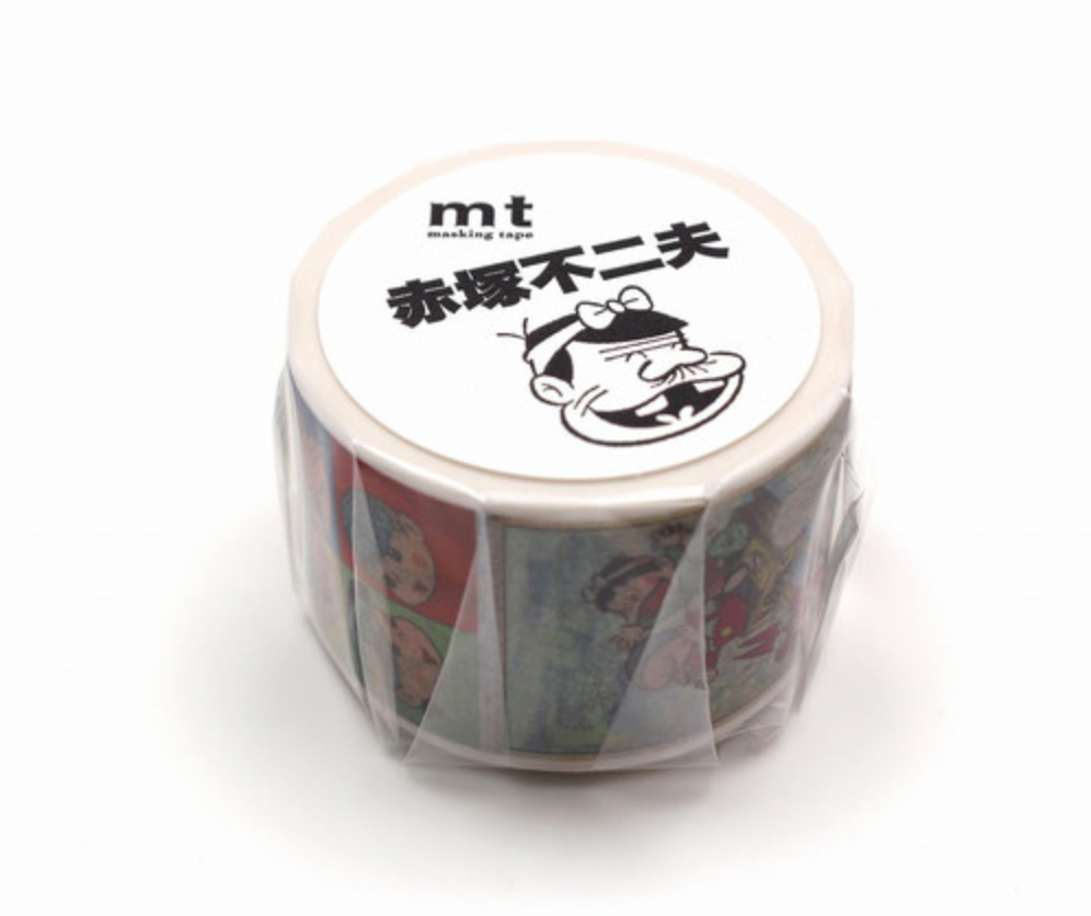 MT x Fujio Akatsuka Original Picture Washi Tape MTAFPR03 - Smidapaper Ikigai Shop