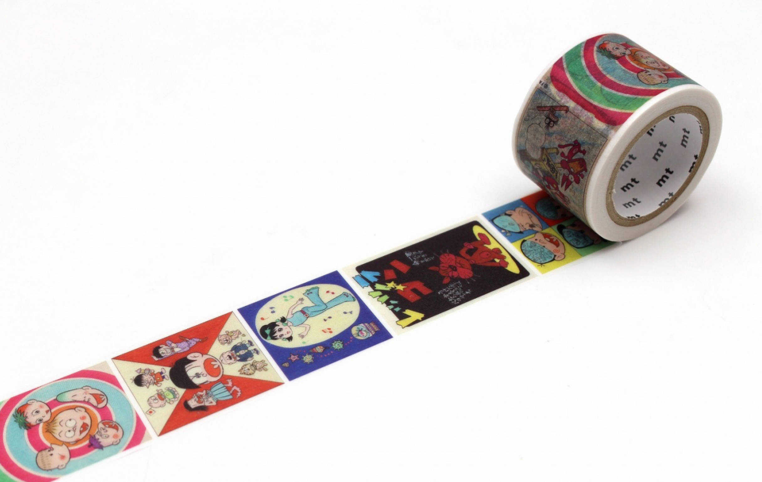 MT x Fujio Akatsuka Original Picture Washi Tape MTAFPR03 - Smidapaper Ikigai Shop