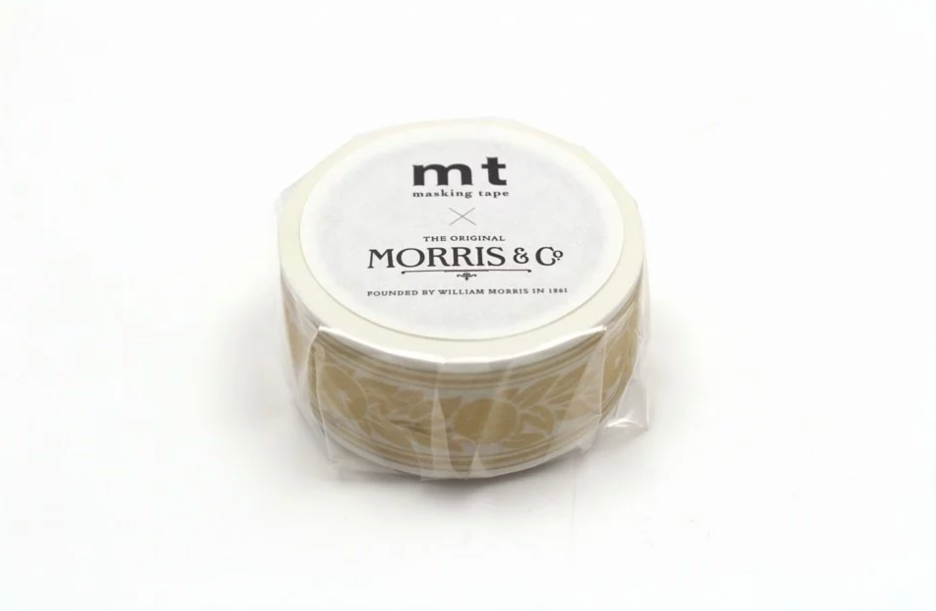 MT x William Morris Orange Border Washi Tape MTWILL20 - Smidapaper Ikigai Shop