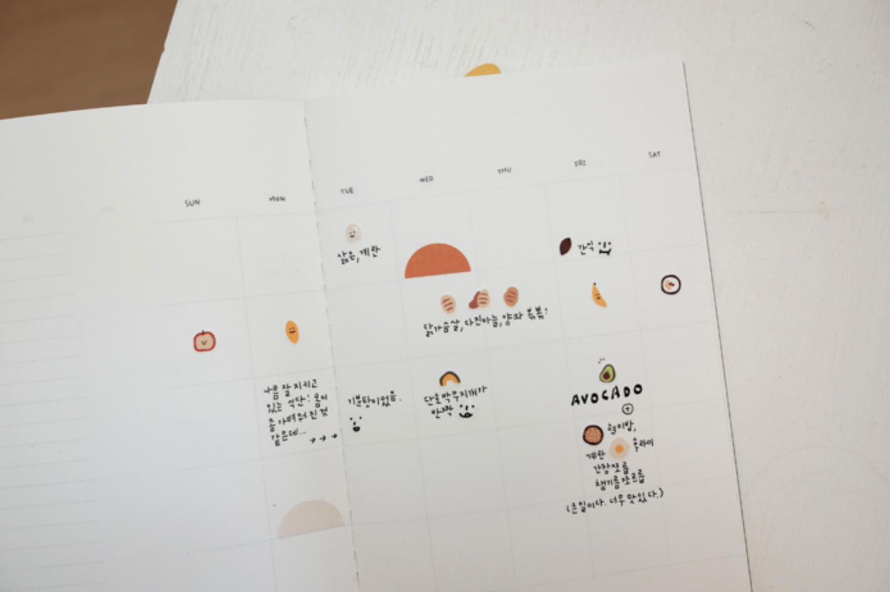 Suatelier Mini Series Stickers- Food .03 - Smidapaper Ikigai Shop