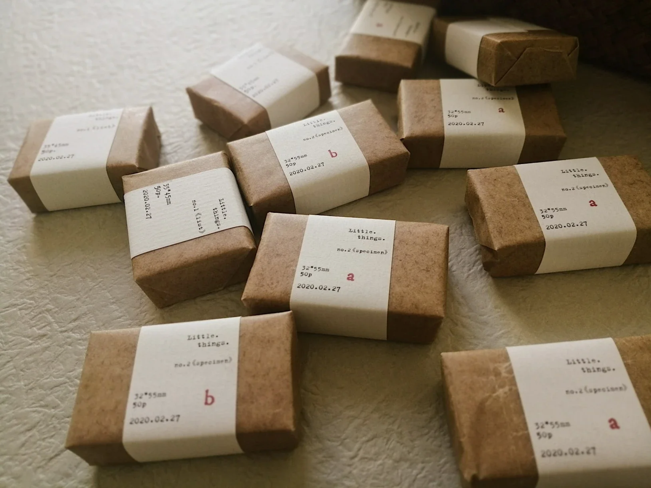 Banfan Little Labels (3 types) - Smidapaper Ikigai Shop