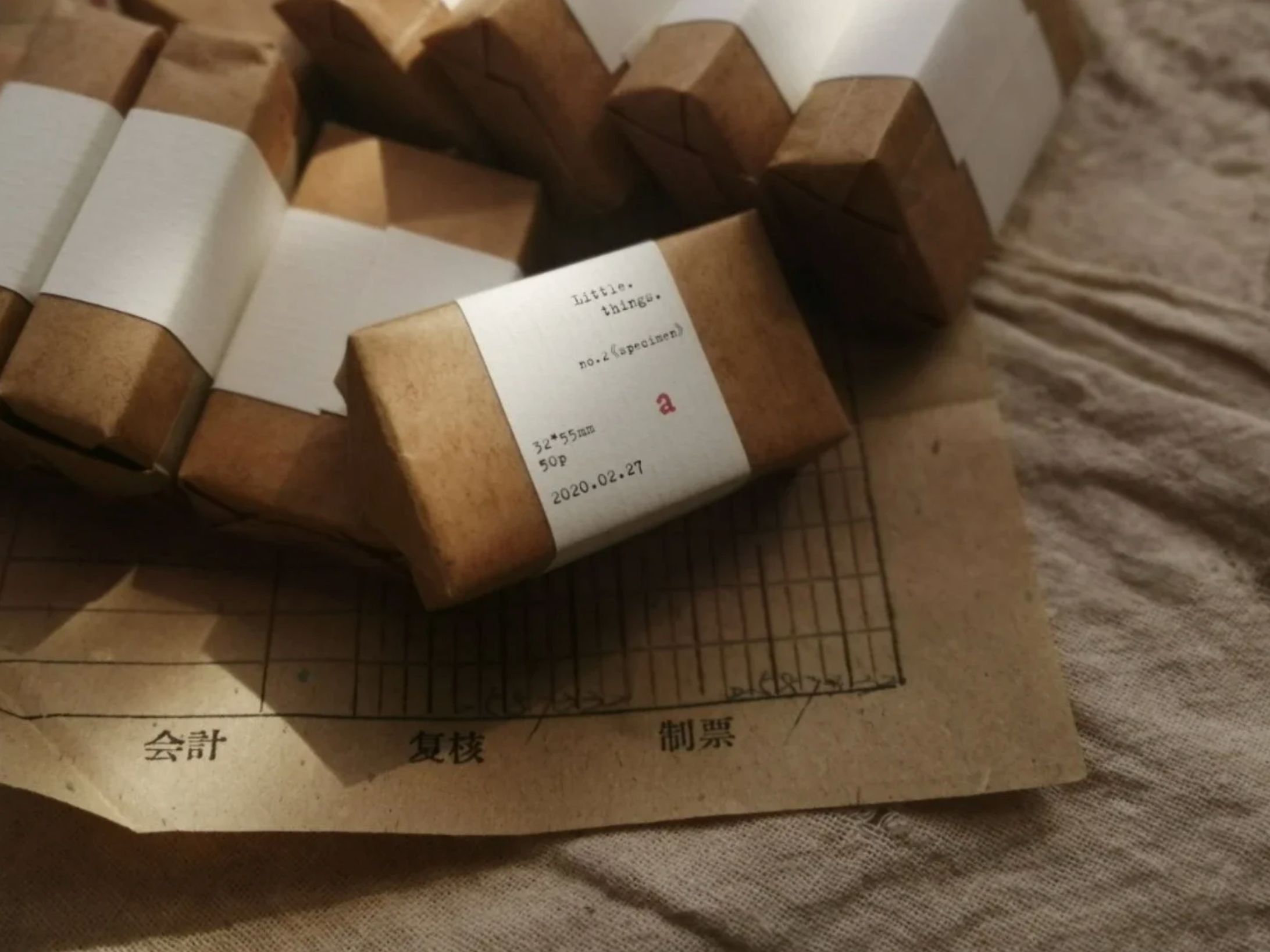 Banfan Little Labels (3 types) - Smidapaper Ikigai Shop