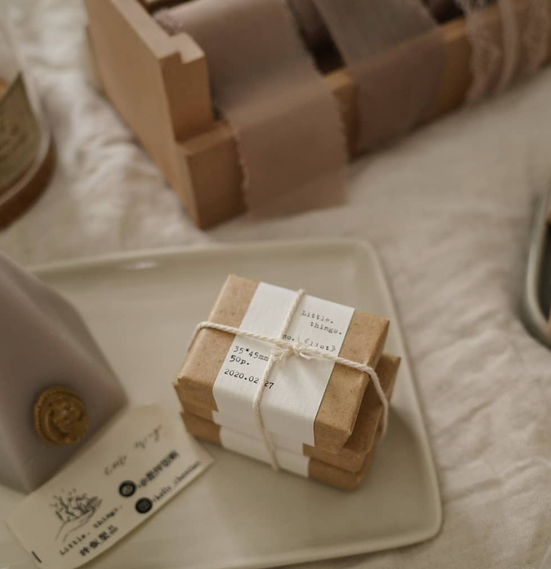 Banfan Little Labels (3 types) - Smidapaper Ikigai Shop
