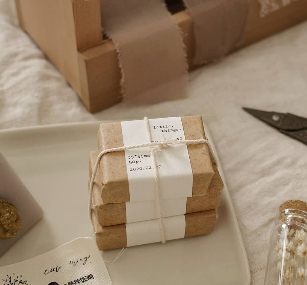 Banfan Little Labels (3 types) - Smidapaper Ikigai Shop