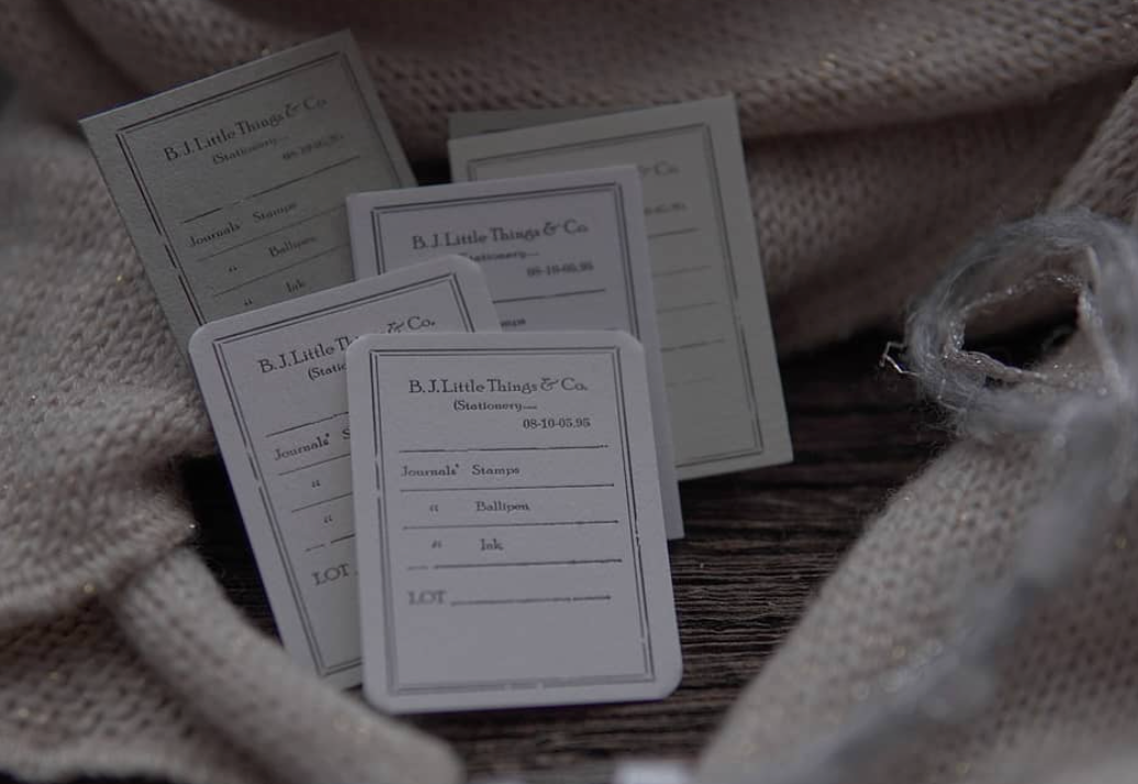 Banfan Little Labels (3 types) - Smidapaper Ikigai Shop