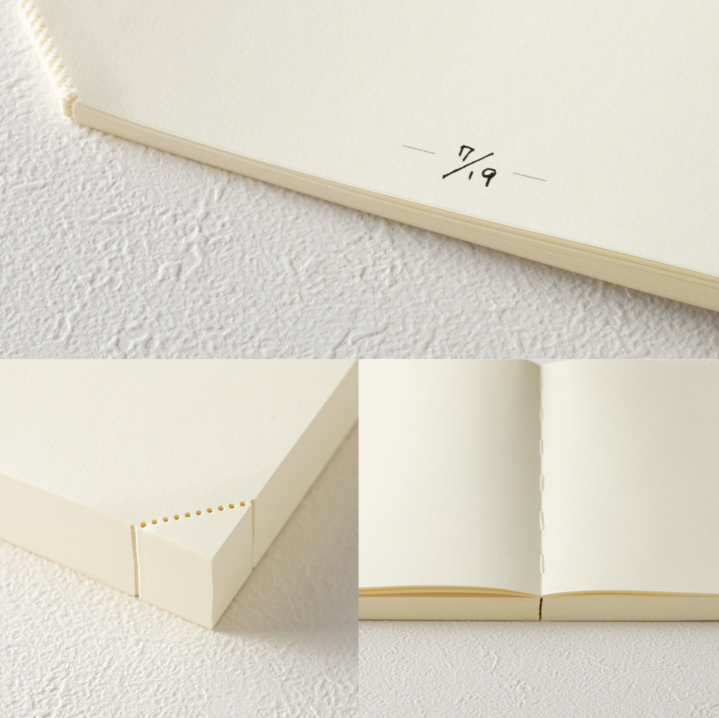 MD Notebook Journal [A5] Codex 1 Day 1 Page- Blank - Smidapaper Ikigai Shop