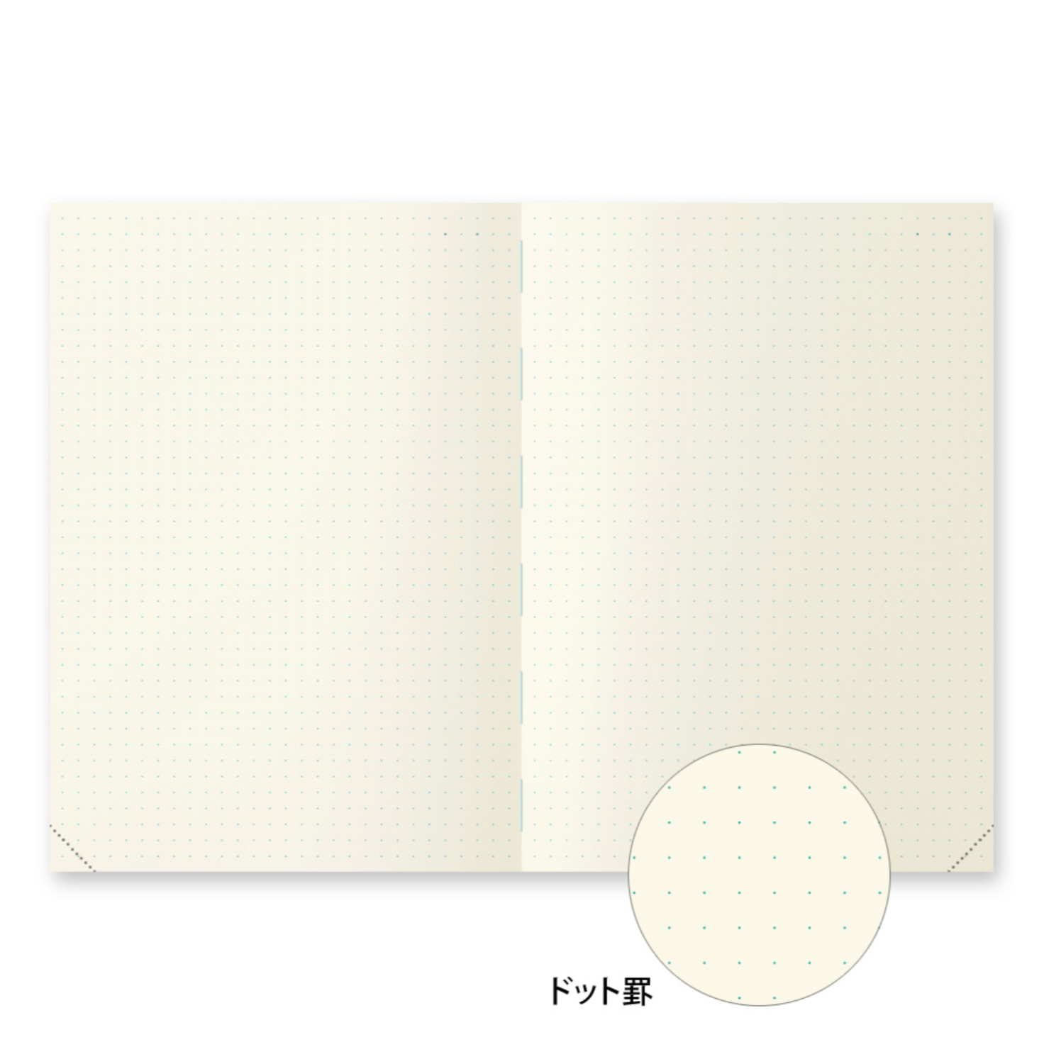 MD Notebook Journal [A5] Codex 1 Day 1 Page- Dot Grid - Smidapaper Ikigai Shop