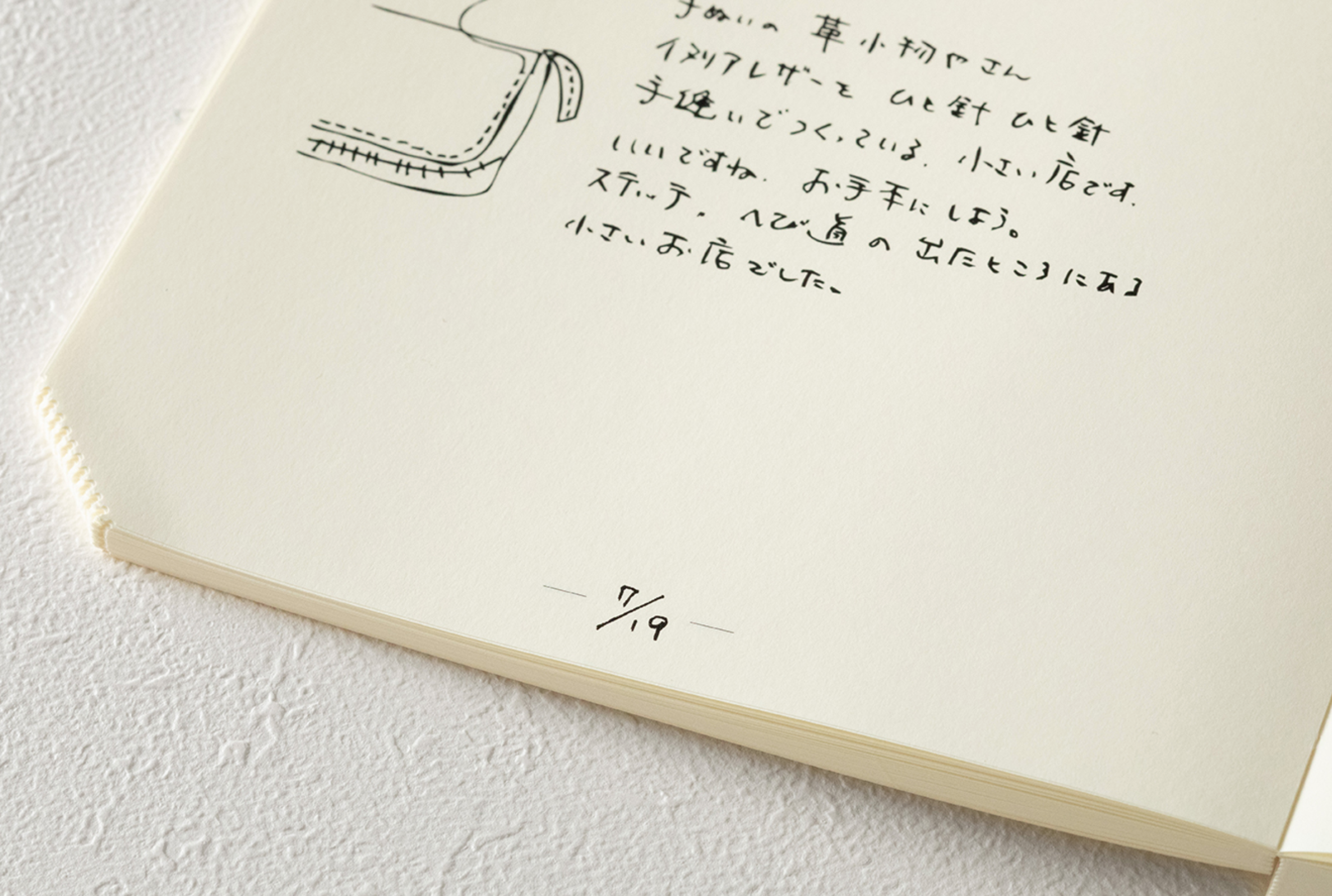 MD Notebook Journal [A5] Codex 1 Day 1 Page- Dot Grid - Smidapaper Ikigai Shop