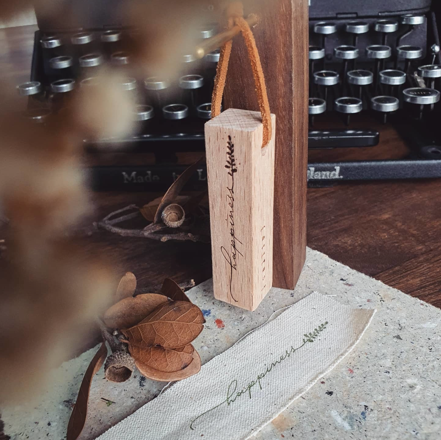 Nove Callie Phrase Rubber Stamp (7 types) - Smidapaper Ikigai Shop