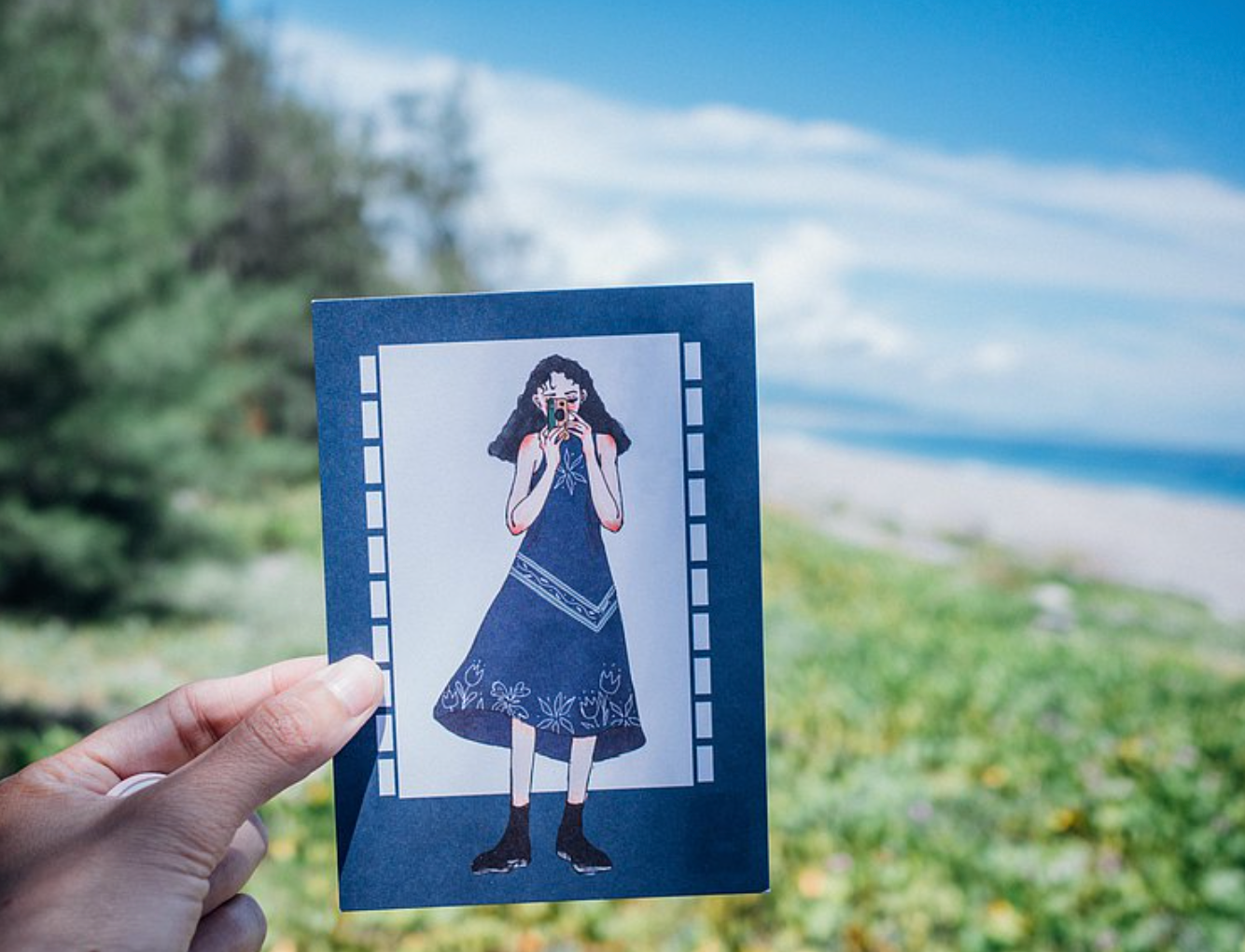 La Dolce Vita Life is Beautiful Postcard (7 Individual Designs) - Smidapaper Ikigai Shop
