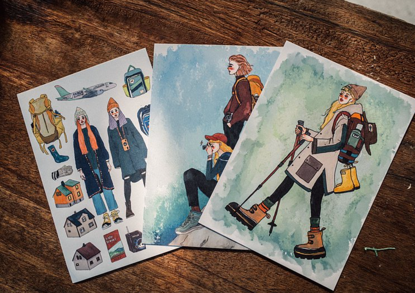 La Dolce Vita Life is Beautiful Postcard (7 Individual Designs) - Smidapaper Ikigai Shop