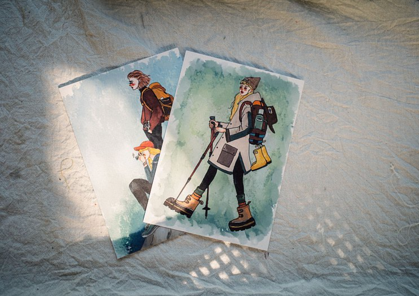 La Dolce Vita Life is Beautiful Postcard (7 Individual Designs) - Smidapaper Ikigai Shop
