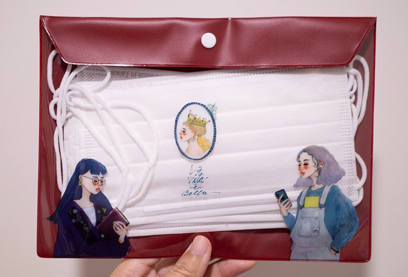 La Dolce Vita Life is Beautiful-Memory Keeper Bag - Smidapaper Ikigai Shop