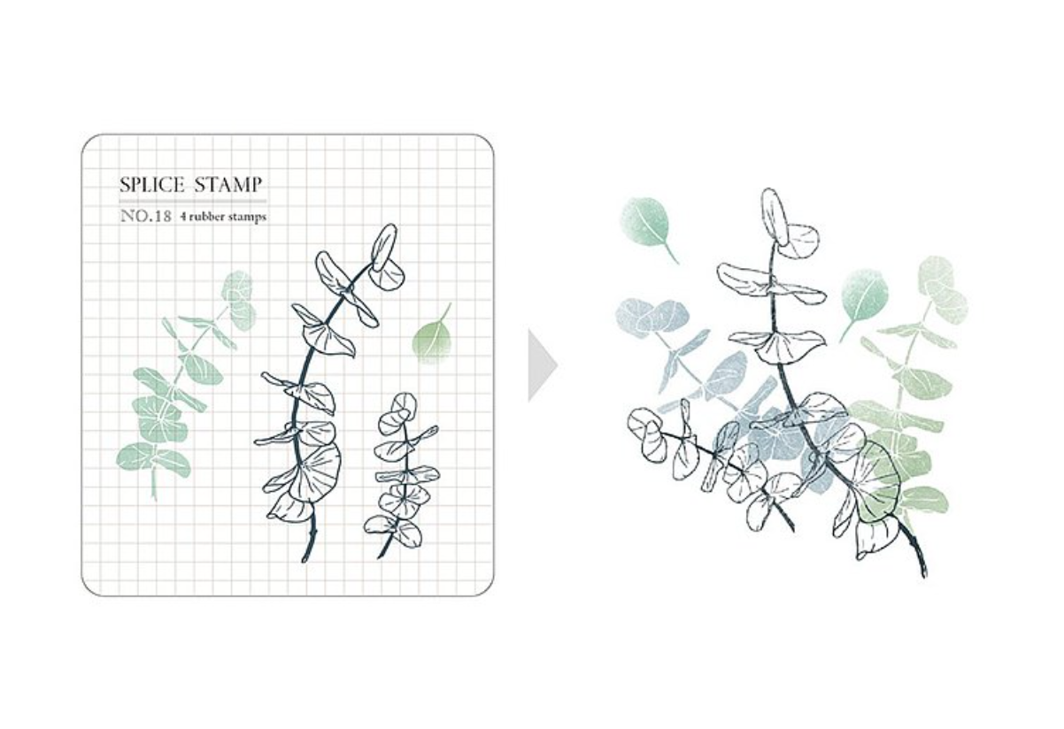 MU Lifestyle Splice Stamp | No. 18 - Smidapaper Ikigai Shop