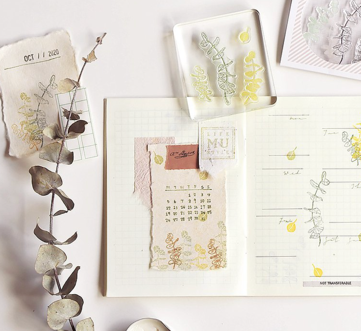MU Lifestyle Splice Stamp | No. 18 - Smidapaper Ikigai Shop