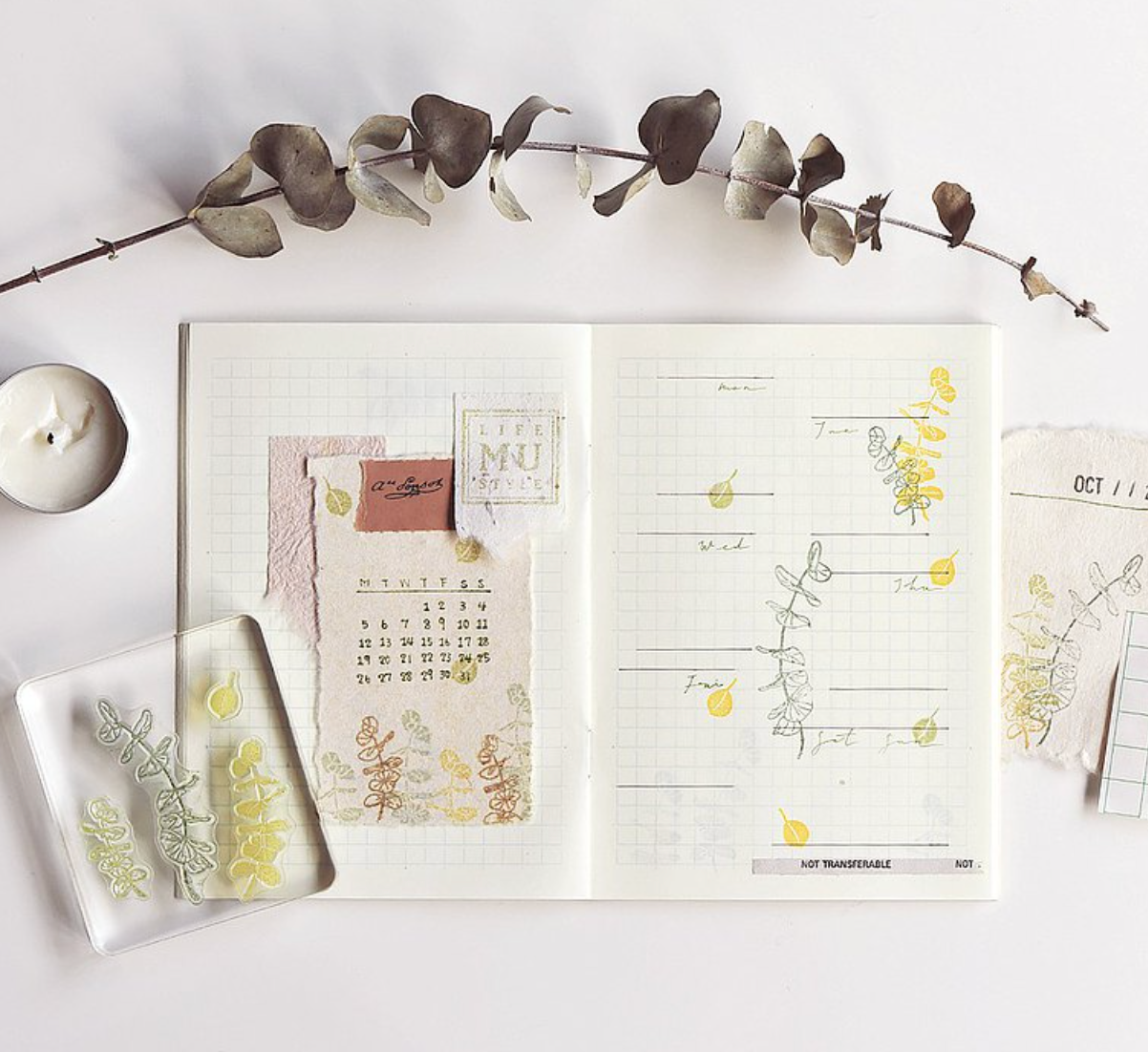 MU Lifestyle Splice Stamp | No. 18 - Smidapaper Ikigai Shop