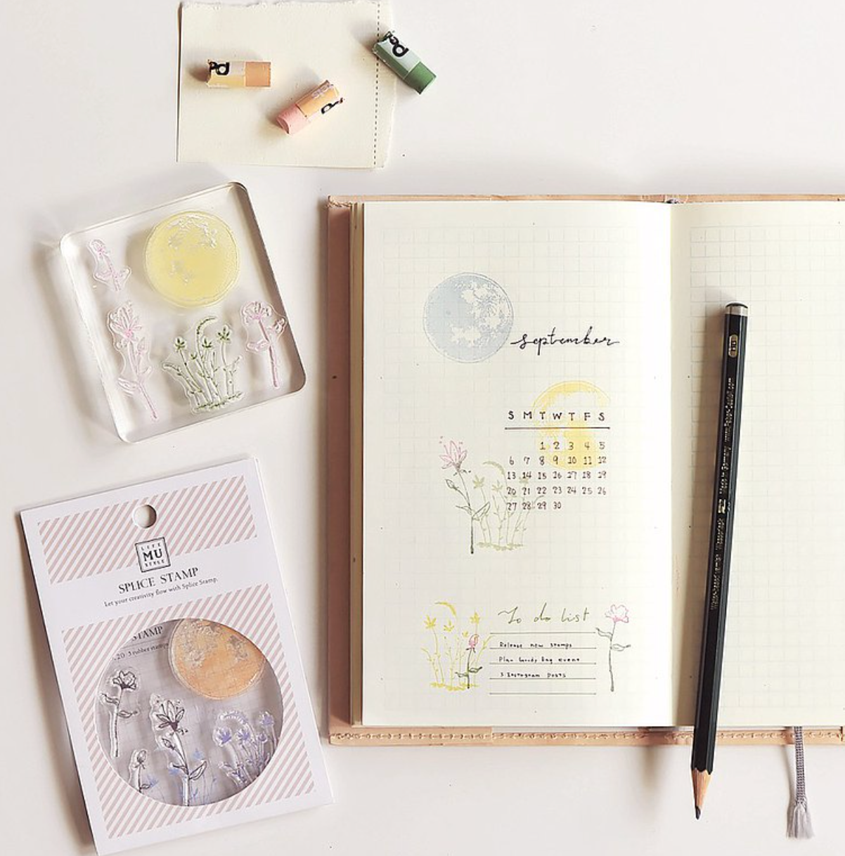 MU Lifestyle Splice Stamp | No. 20 - Smidapaper Ikigai Shop