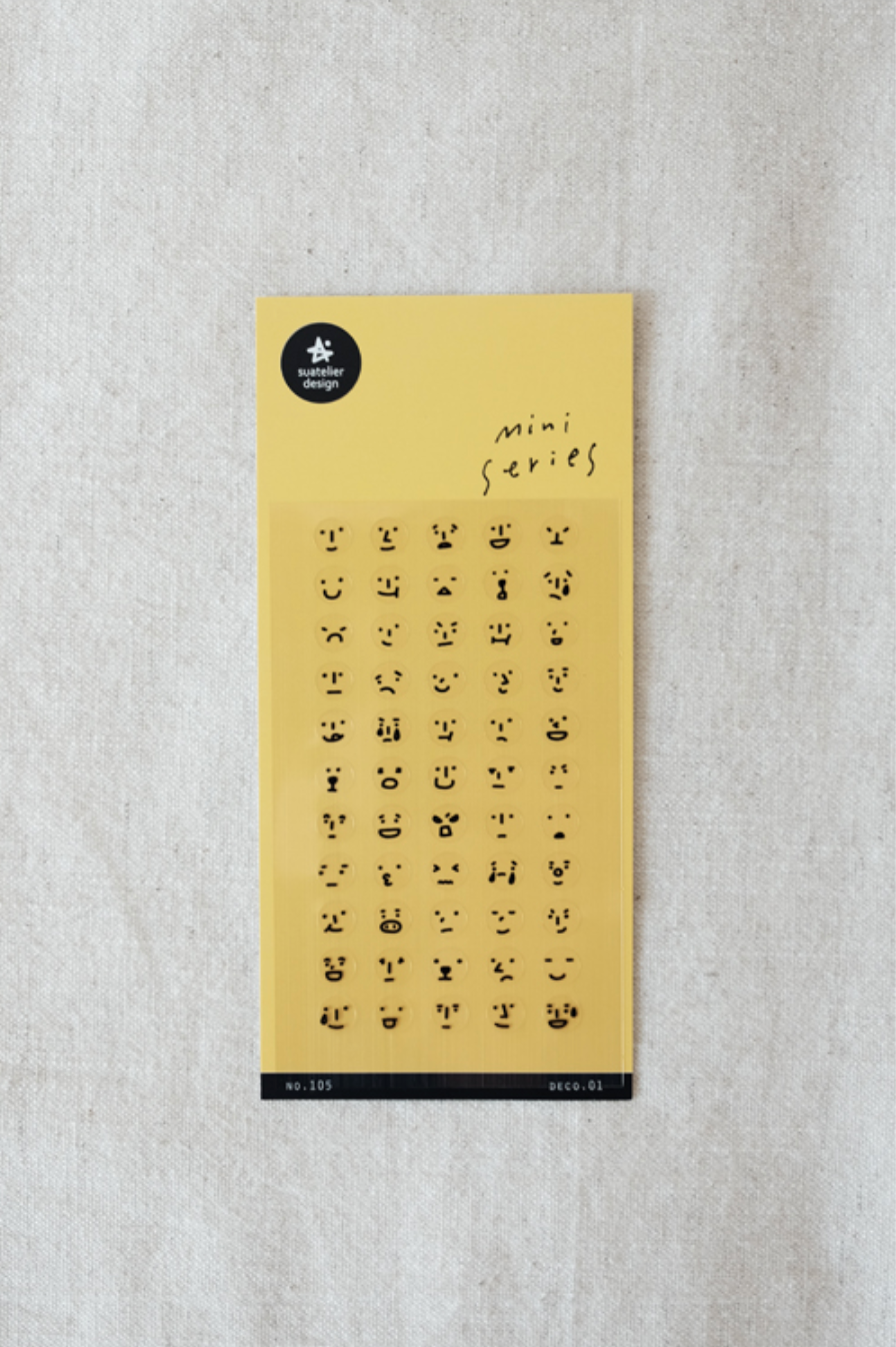 Suatelier Mini Series Stickers- Deco .01 - Smidapaper Ikigai Shop