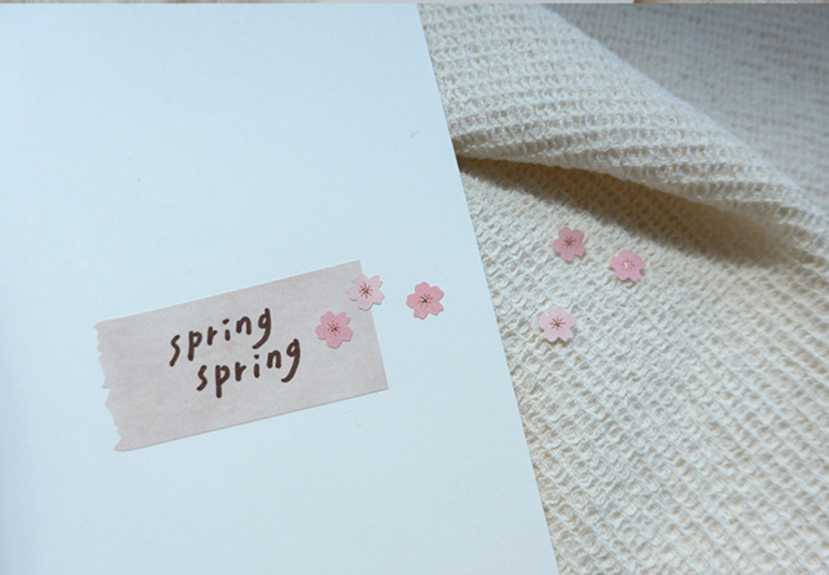 Suatelier Blooming Day Stickers - Smidapaper Ikigai Shop