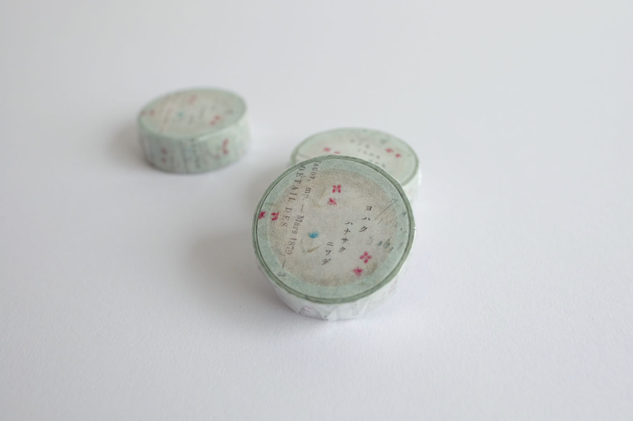 Yohaku Original Washi Tape- (Y-068) Hanasaku Niwade - Smidapaper Ikigai Shop
