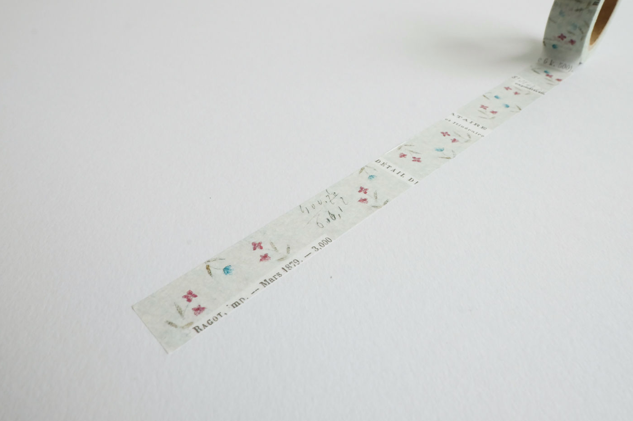 Yohaku Original Washi Tape- (Y-068) Hanasaku Niwade - Smidapaper Ikigai Shop