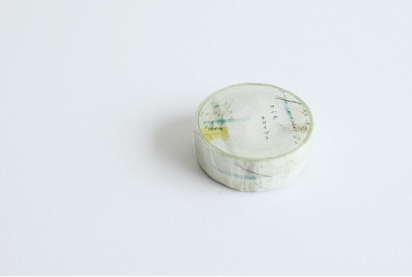 Yohaku Original Washi Tape- (Y-069) Negaigoto - Smidapaper Ikigai Shop