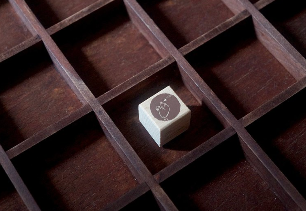 Yamadoro Catch the Star Rubber Stamp - Smidapaper Ikigai Shop