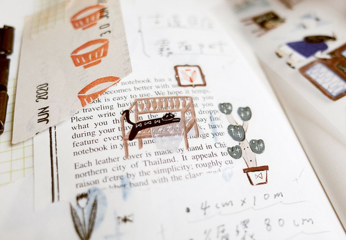 Misshoegg Antique Shop PET Tape - Smidapaper Ikigai Shop