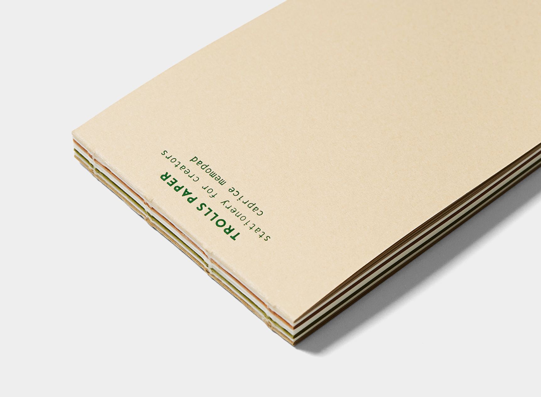 Caprice Memo Pad: Beige - Smidapaper Ikigai Shop