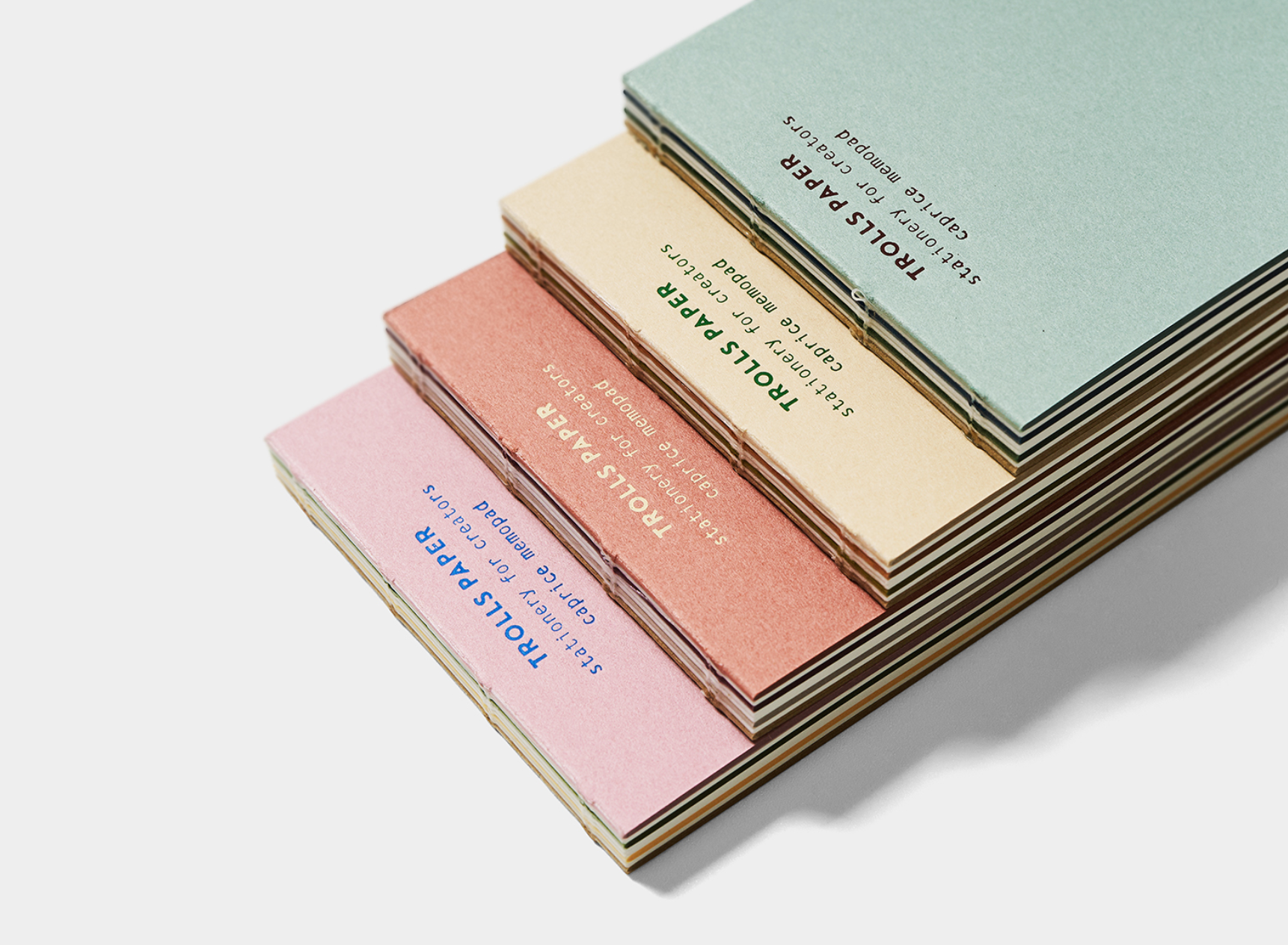 Caprice Memo Pad: Beige - Smidapaper Ikigai Shop