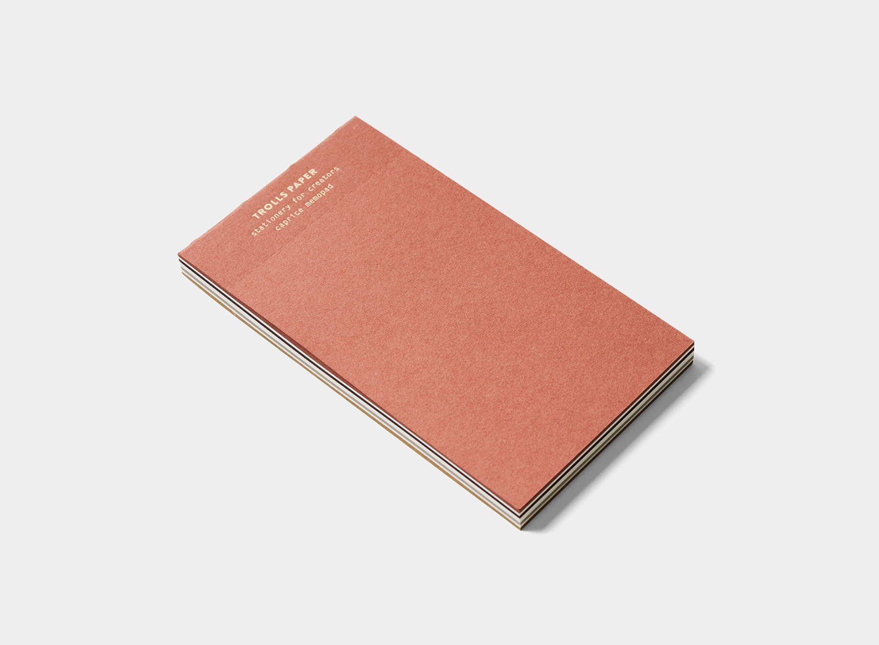 Caprice Memo Pad: Rose - Smidapaper Ikigai Shop