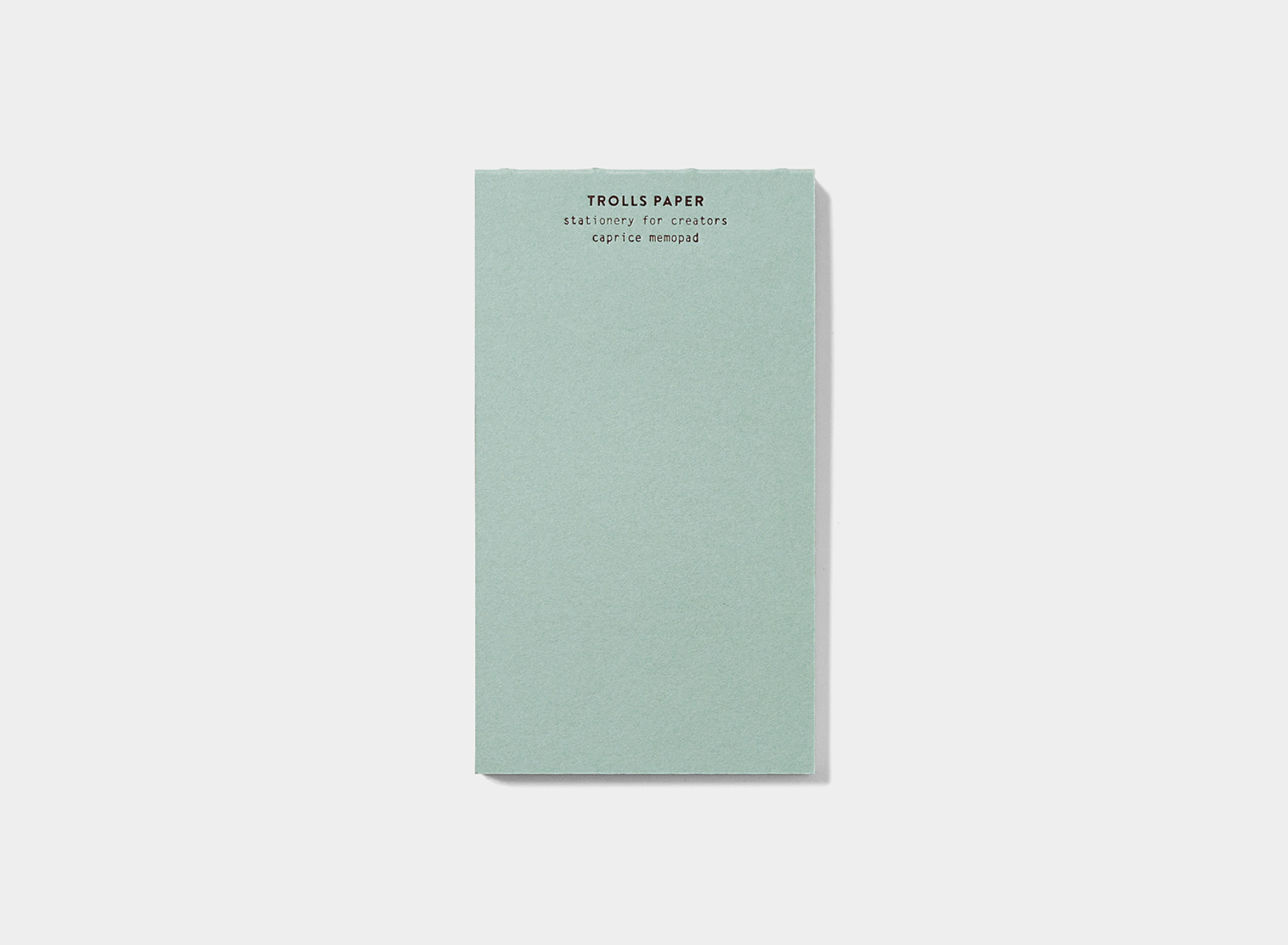 Caprice Memo Pad: Turquoise - Smidapaper Ikigai Shop
