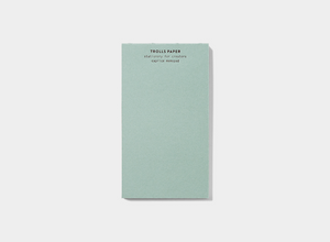 Caprice Memo Pad: Turquoise - Smidapaper Ikigai Shop