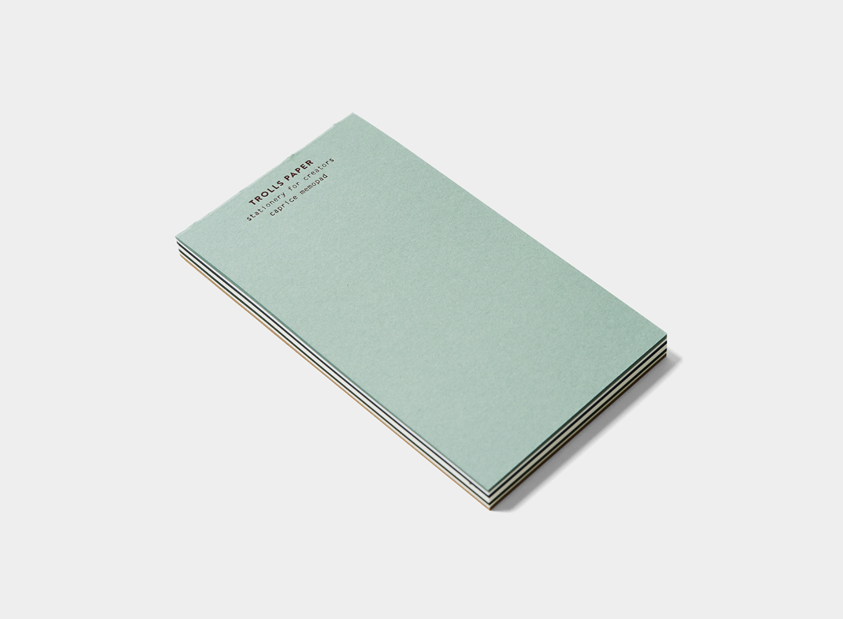 Caprice Memo Pad: Turquoise - Smidapaper Ikigai Shop