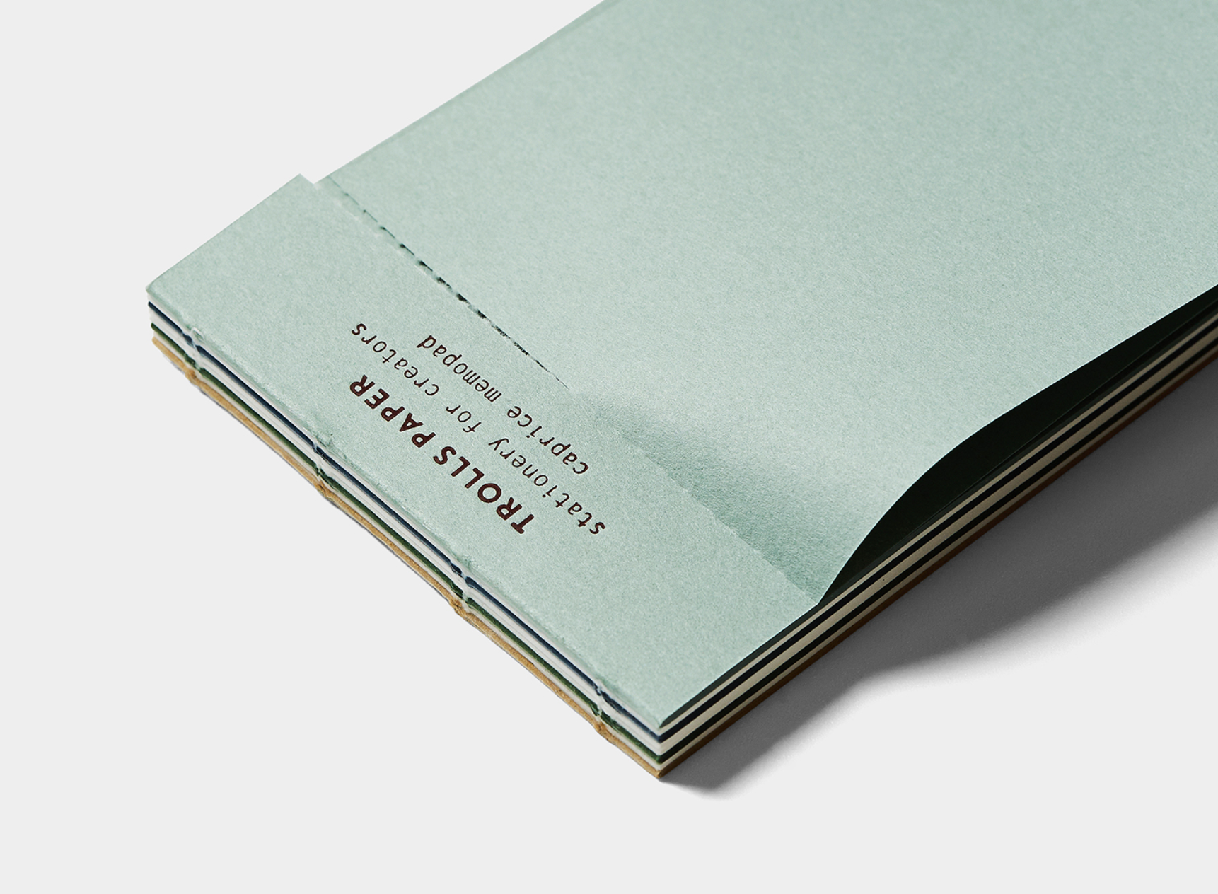 Caprice Memo Pad: Turquoise - Smidapaper Ikigai Shop