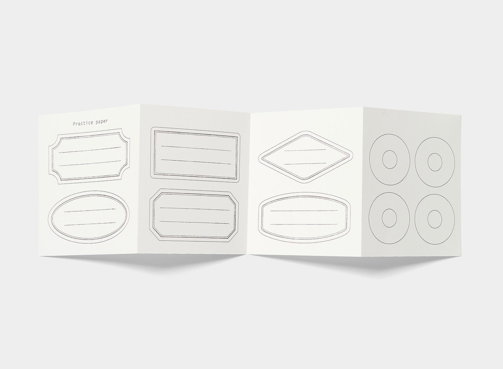 Label Sticky Paper: Type A - Smidapaper Ikigai Shop