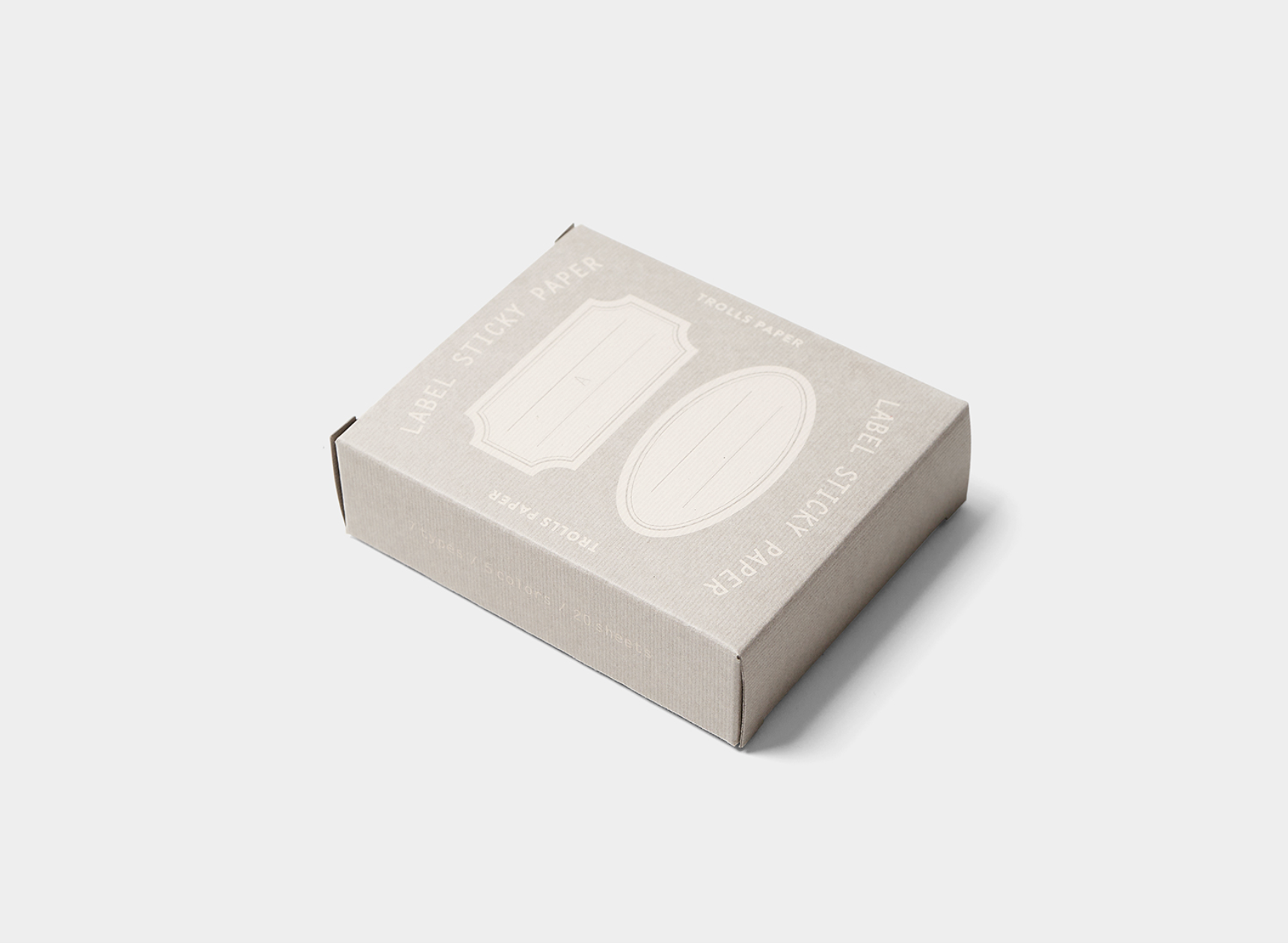 Label Sticky Paper: Type A - Smidapaper Ikigai Shop