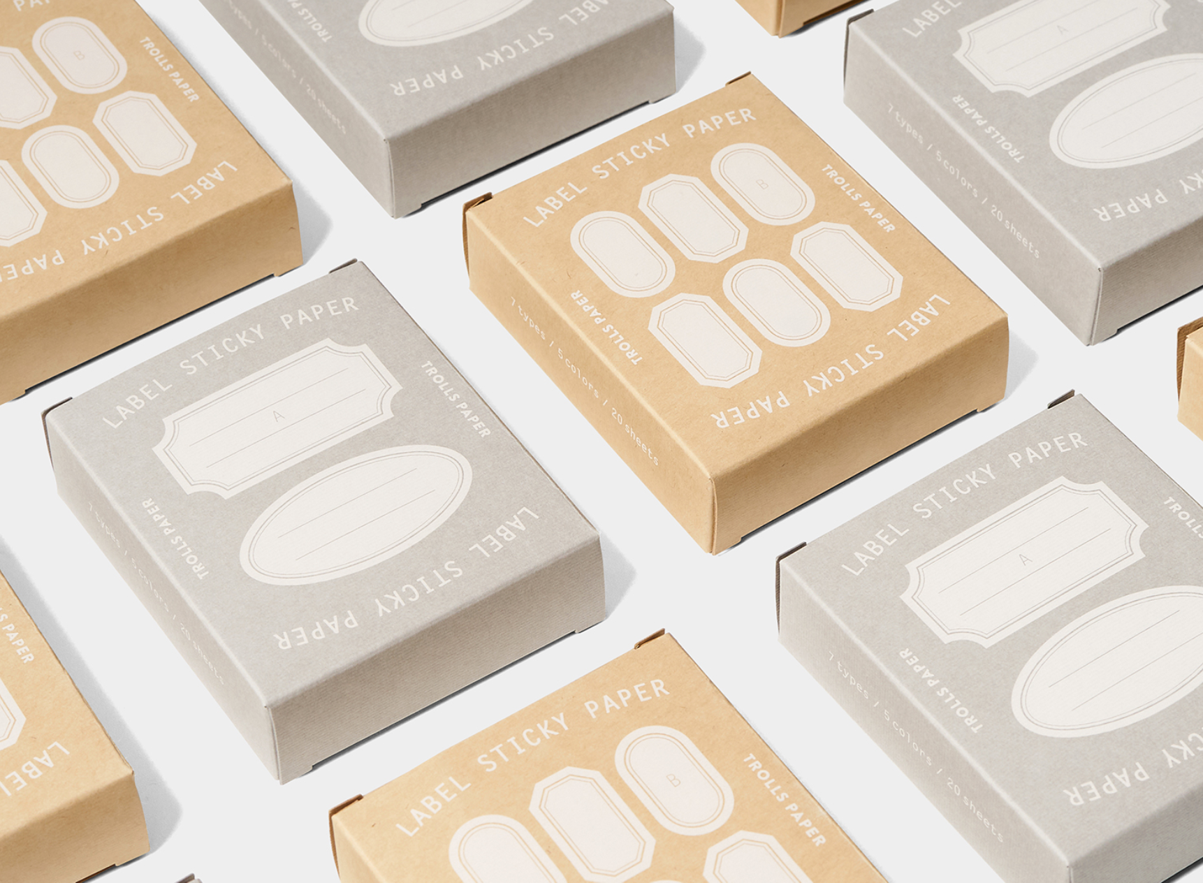 Label Sticky Paper: Type B - Smidapaper Ikigai Shop