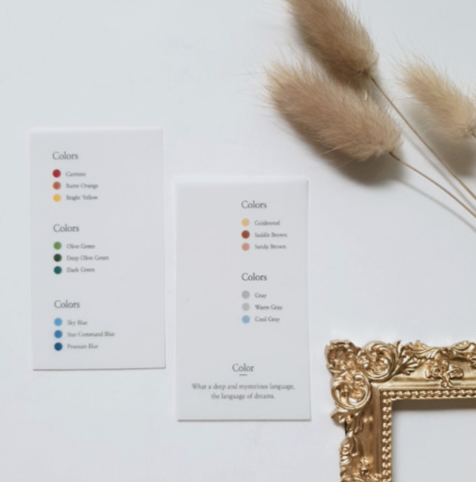 Colour Labels - Smidapaper Ikigai Shop