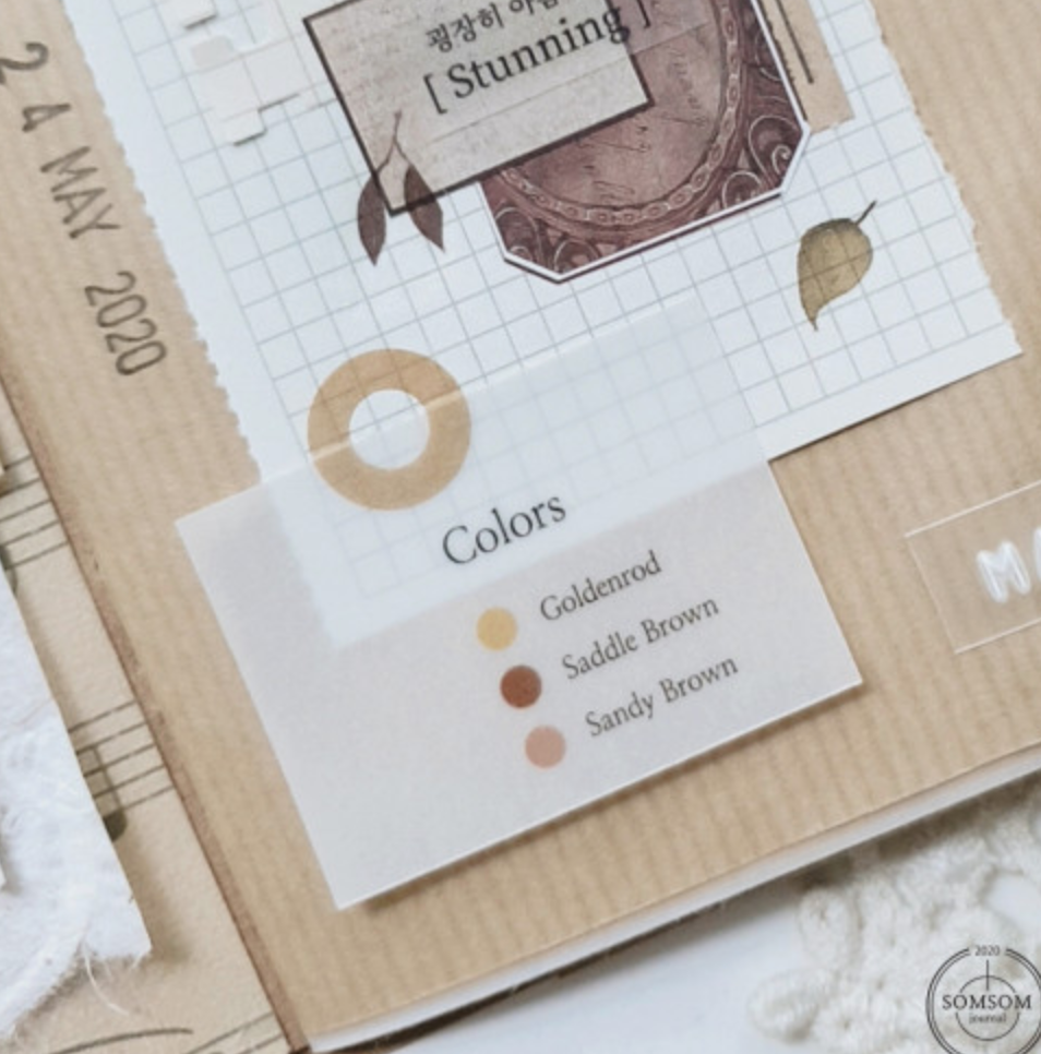 Colour Labels - Smidapaper Ikigai Shop