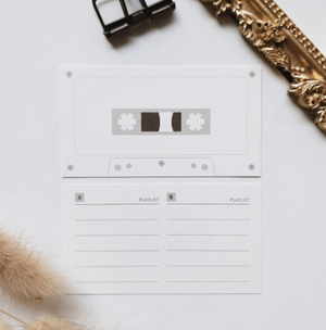 Cassette Tape Labels - Smidapaper Ikigai Shop
