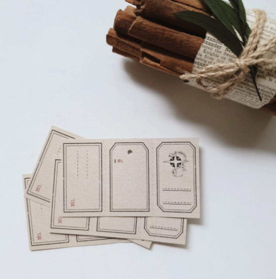 Three Tier Labels - Smidapaper Ikigai Shop