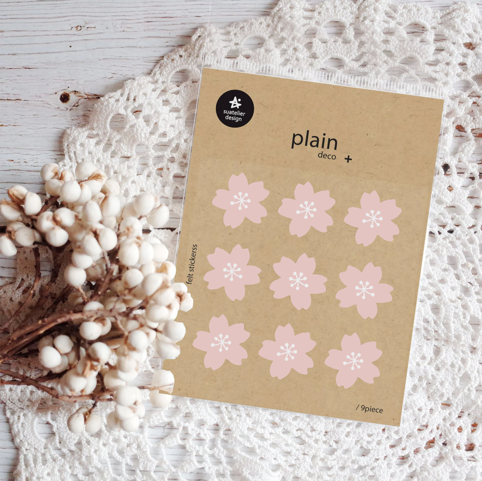 Suatelier Plain Deco x 65 - Smidapaper Ikigai Shop