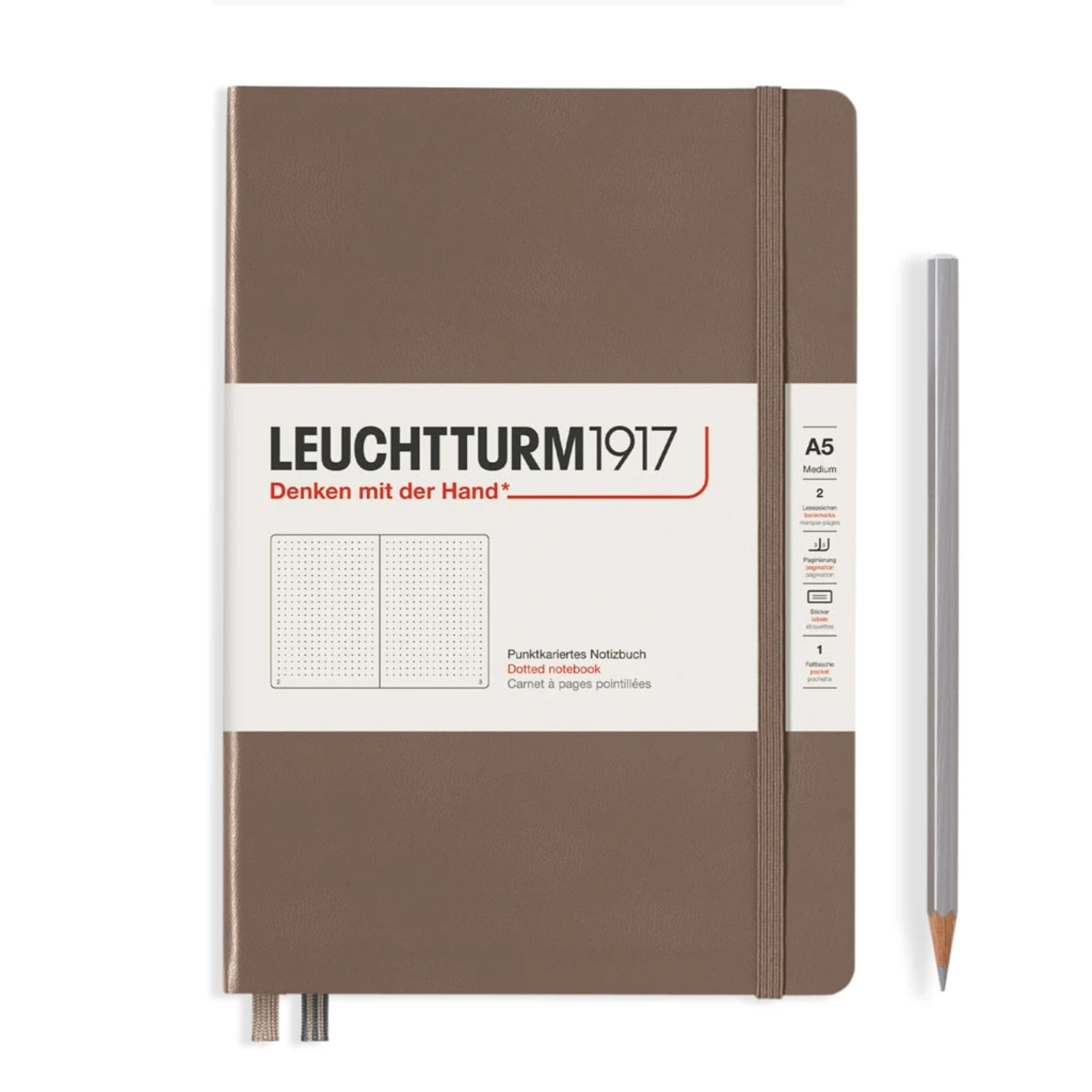 Leuchtturm1917 - A5 Dotted Notebook: Rising Colours (4 Colours) - Smidapaper Ikigai Shop